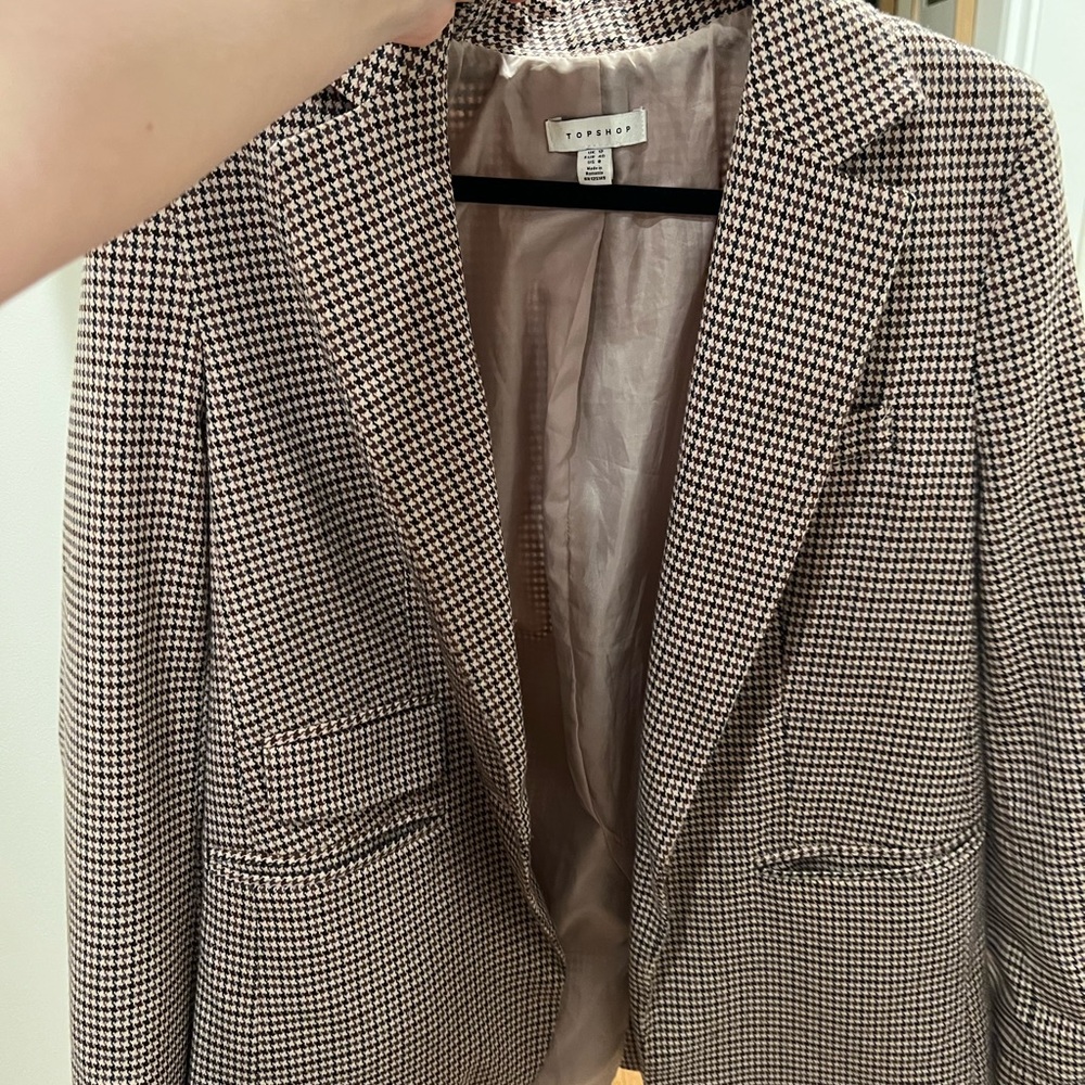 Topshop blazer size us 8